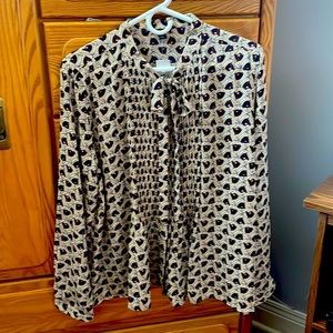 Ann Taylor size XL blouse in beige